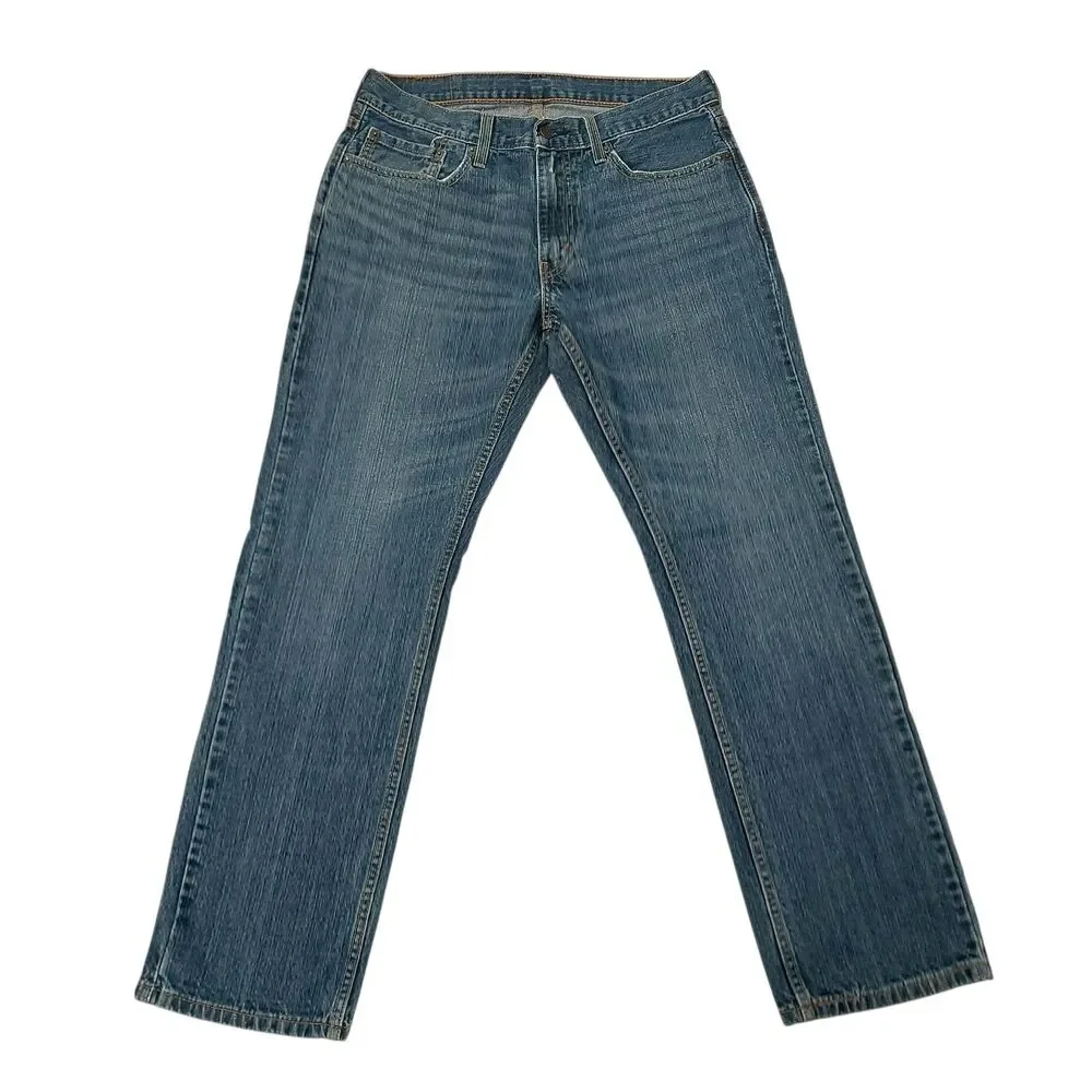 Levi's 559 Jeans Mens 32x30 Blue Straight Leg Cotton Durable Denim Work Casual
